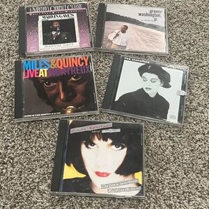 Collection of 5 Music CDs. See description for detail.
